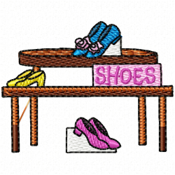 Shoes Embroidery Design 5 Shoes Embroidery Design 5